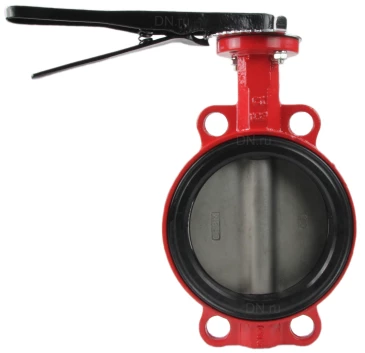 Затвор дисковый поворотный ABRA Ду300 Ру16 BUV-VF866D, межфланцевый, корпус - чугун, диск - нержавеющая сталь, рукоятка, EPDM в Хабаровске