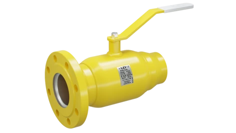 Кран шаровый LD КШЦК Gas 032.040.П/П.02. (муфта/фланец) стальной ст.20 Ду32 Ру40 МПа в Хабаровске