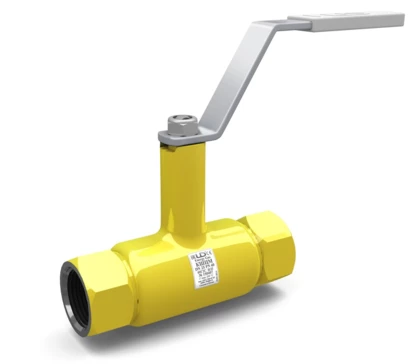 Кран шаровый резьбовой LD КШЦМ Gas 040.040.Н/П.02. стальной ст 20 Ду40 Ру40 МПа в Хабаровске
