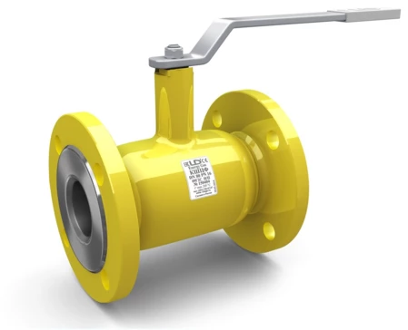 Кран шаровый цельносварной фланцевый LD КШЦФ Gas 020.040.Н/П.02. стальной ст 20 Ду20 Ру40 МПа в Хабаровске