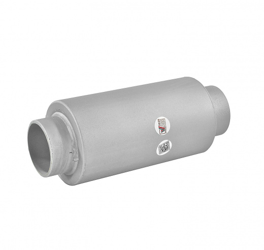 Компенсатор сильфонный осевой многослойный с кожухом и внутренним экраном сталь нерж DEK multilayer Ду 65 Ру16 под приварку патрубки сталь L=290мм Hortum 0020065-060/Э321 в Хабаровске
